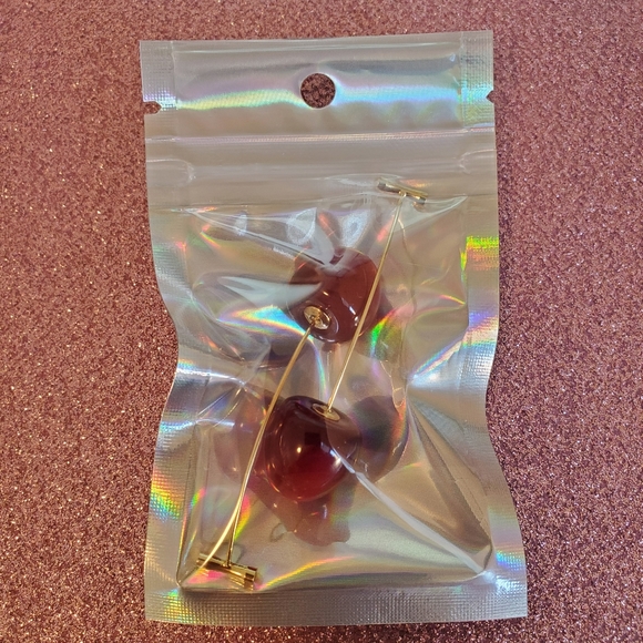 Cherry Drop Earrings - Picture 6 of 7